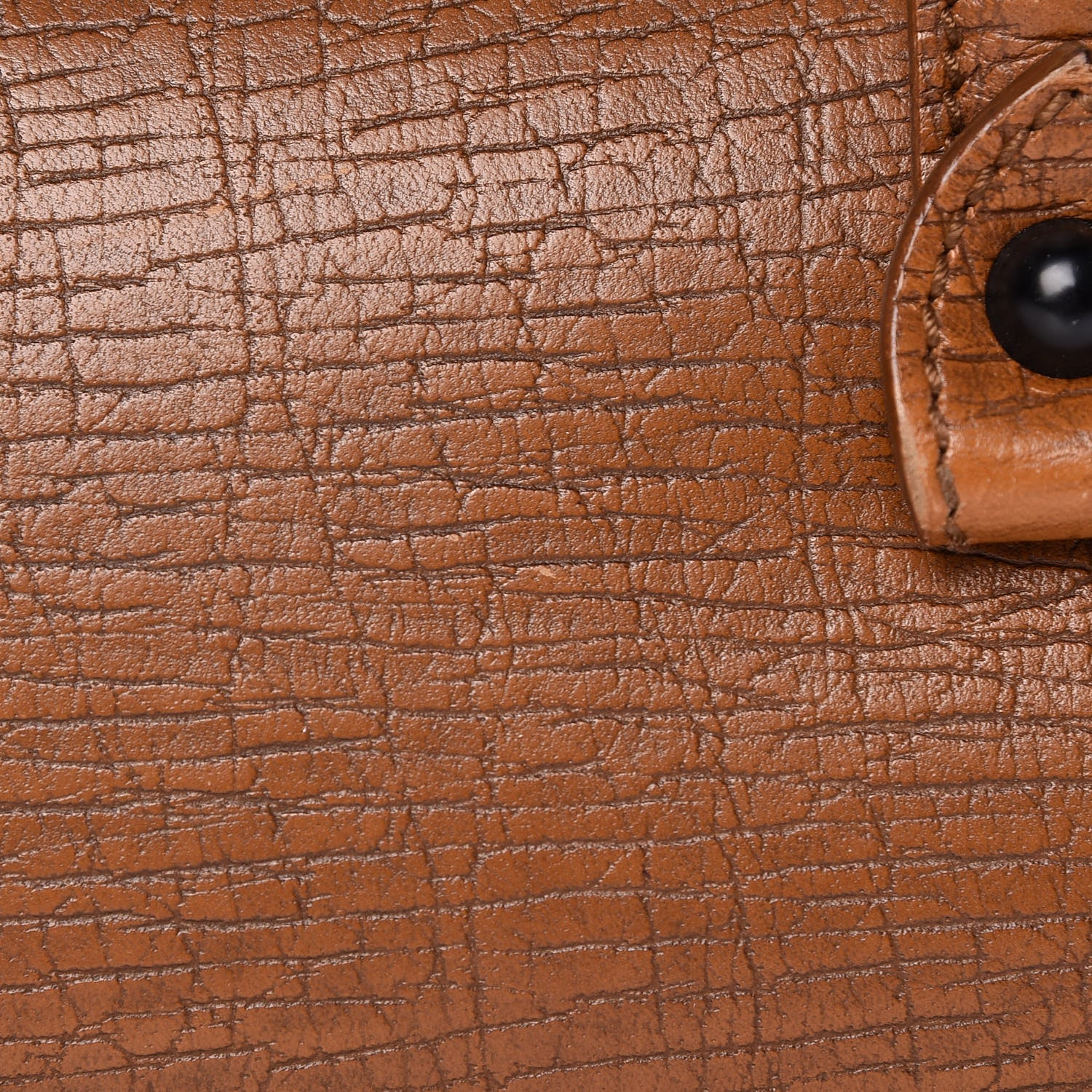 Gucci Calfskin Bamboo Bullet Satchel Brown 16 of 23