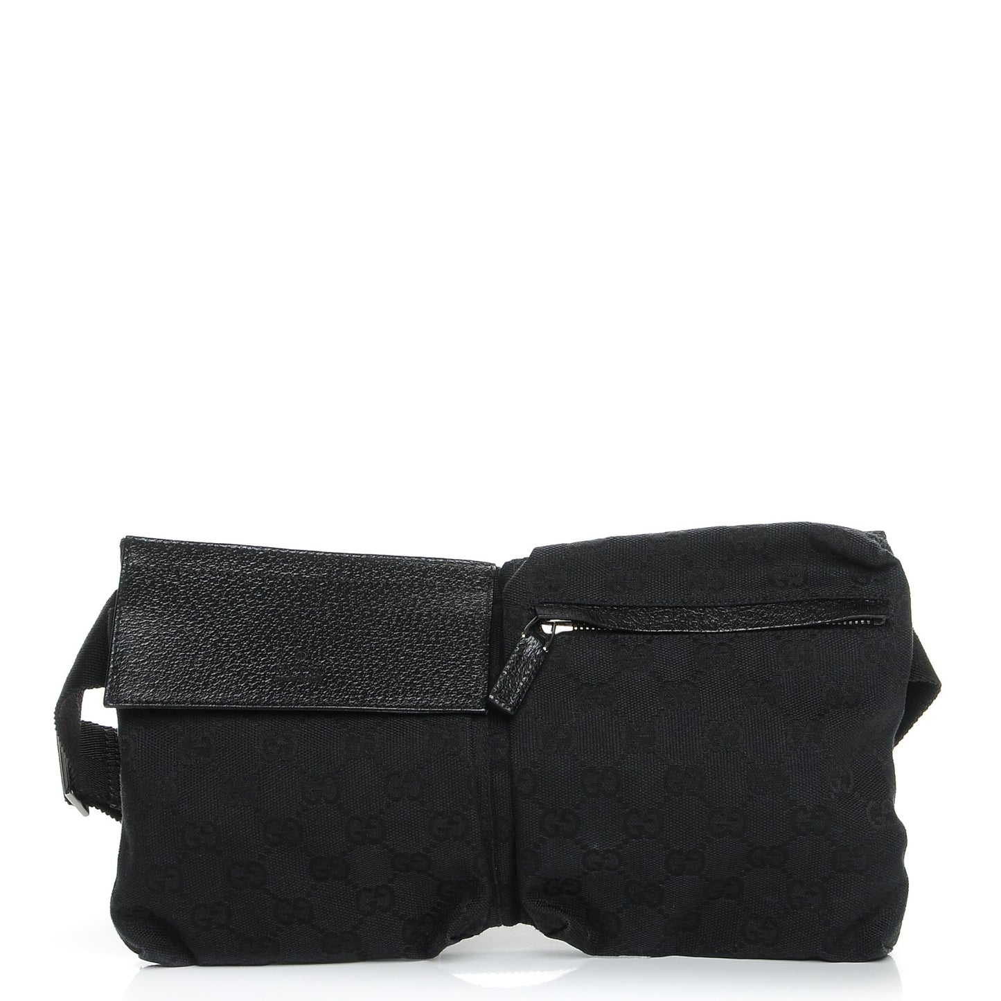 Monogram Belt Bag Black