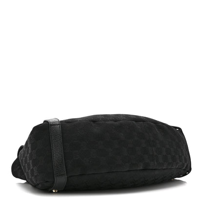 Gucci Monogram Medium Abbey Shoulder Bag Black 4 of 12