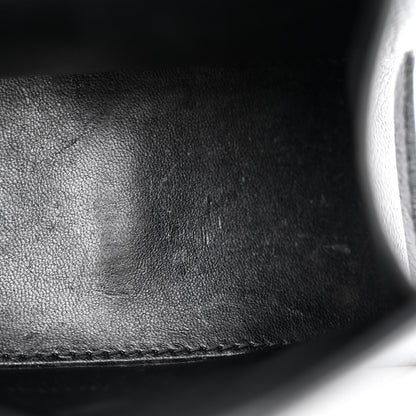 Balenciaga Grained Calfskin Hourglass Top Handle Bag XS Black 8 of 12