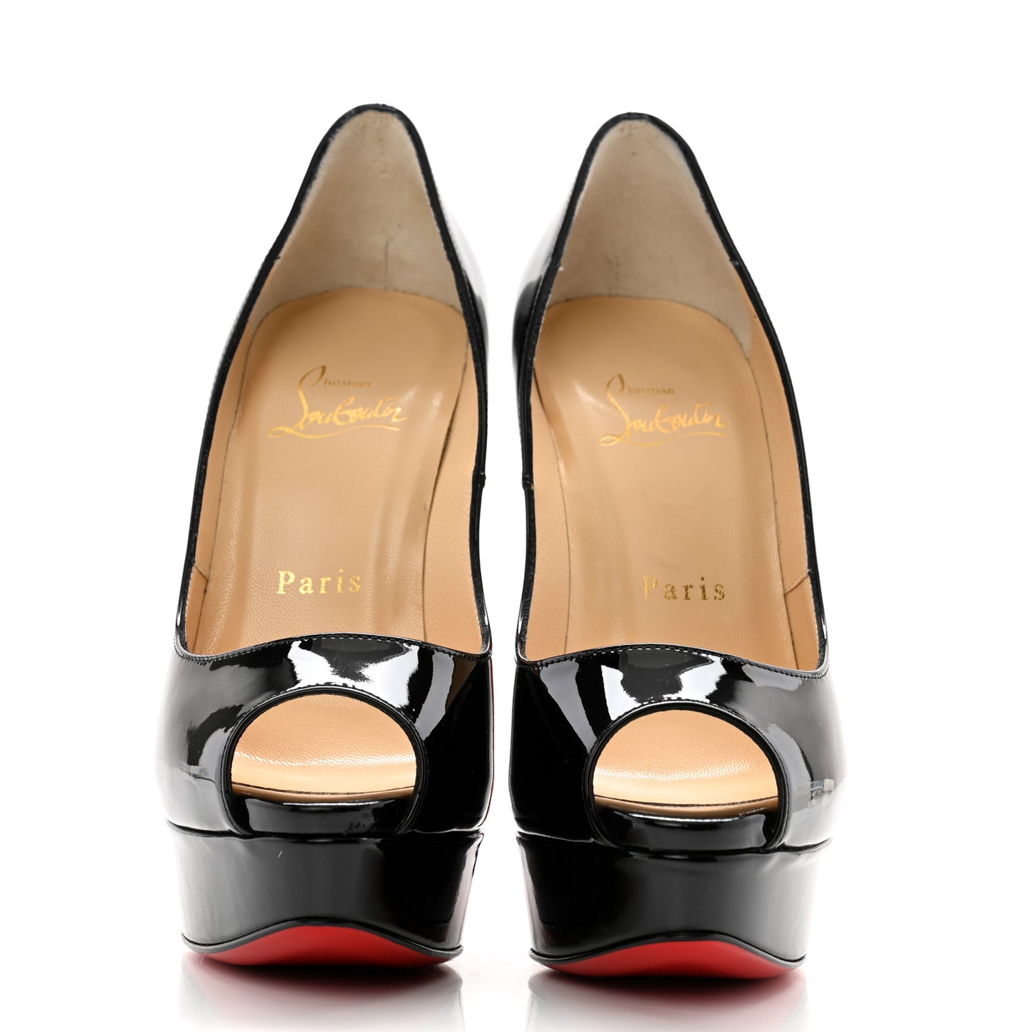 Patent Lady Peep 150 Pumps 36.5 Black