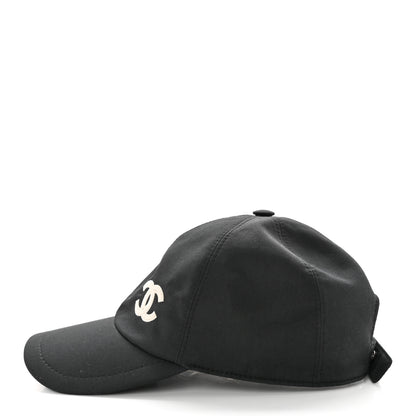 Chanel Cotton CC Cap Hat Black 4 of 10