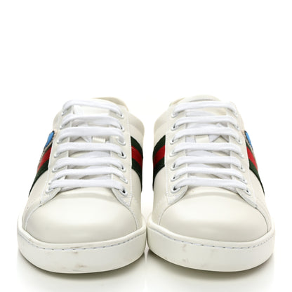 Gucci X DISNEY Calfskin Miro Soft Web Donald Duck Womens Ace Sneakers 36.5 White New Shamarock 2 of 9