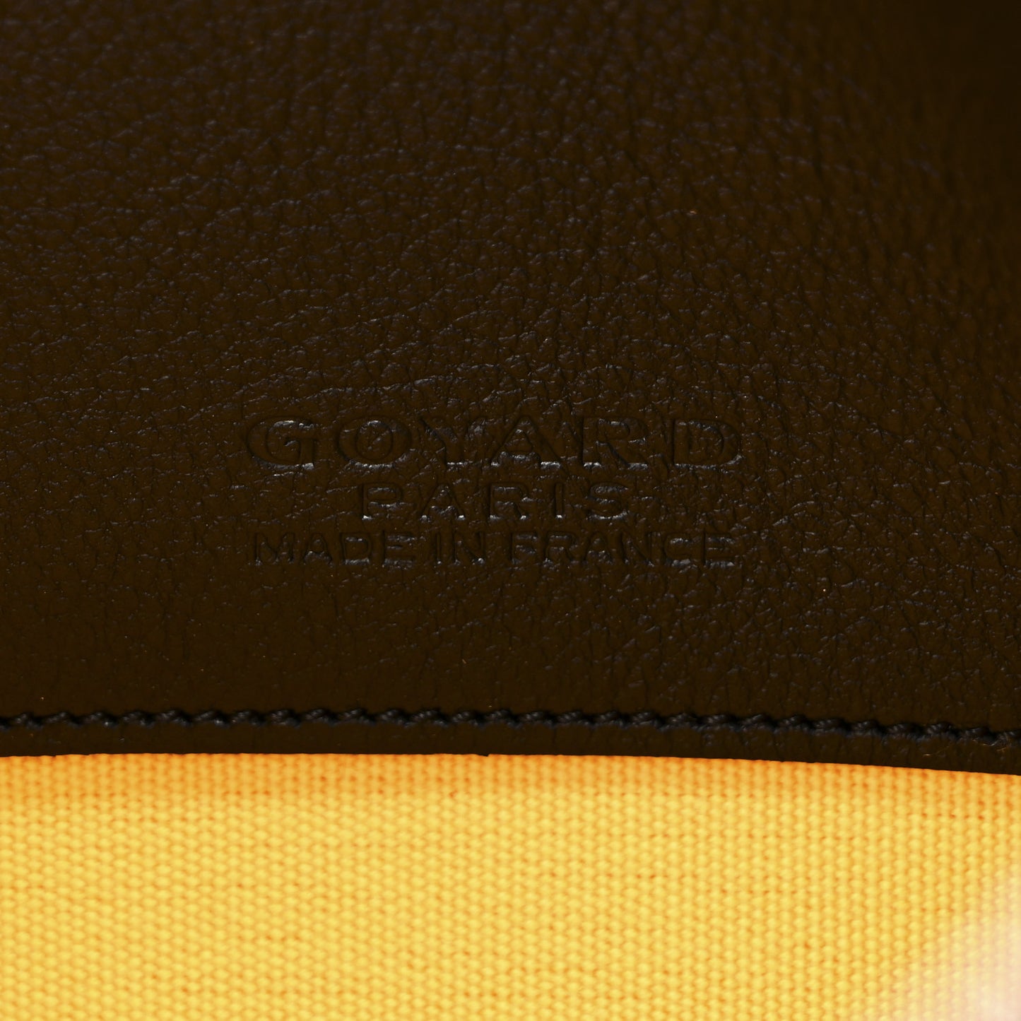 Goyardine Senat Pochette PM Black