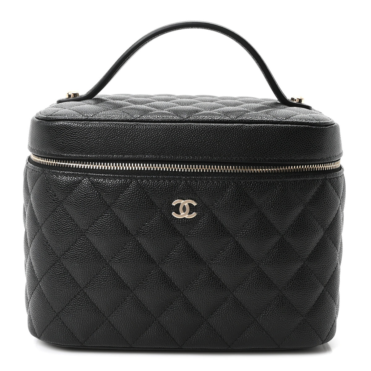 Chanel Caviar Quilted Large Vanity Pouch Black 1 of 11