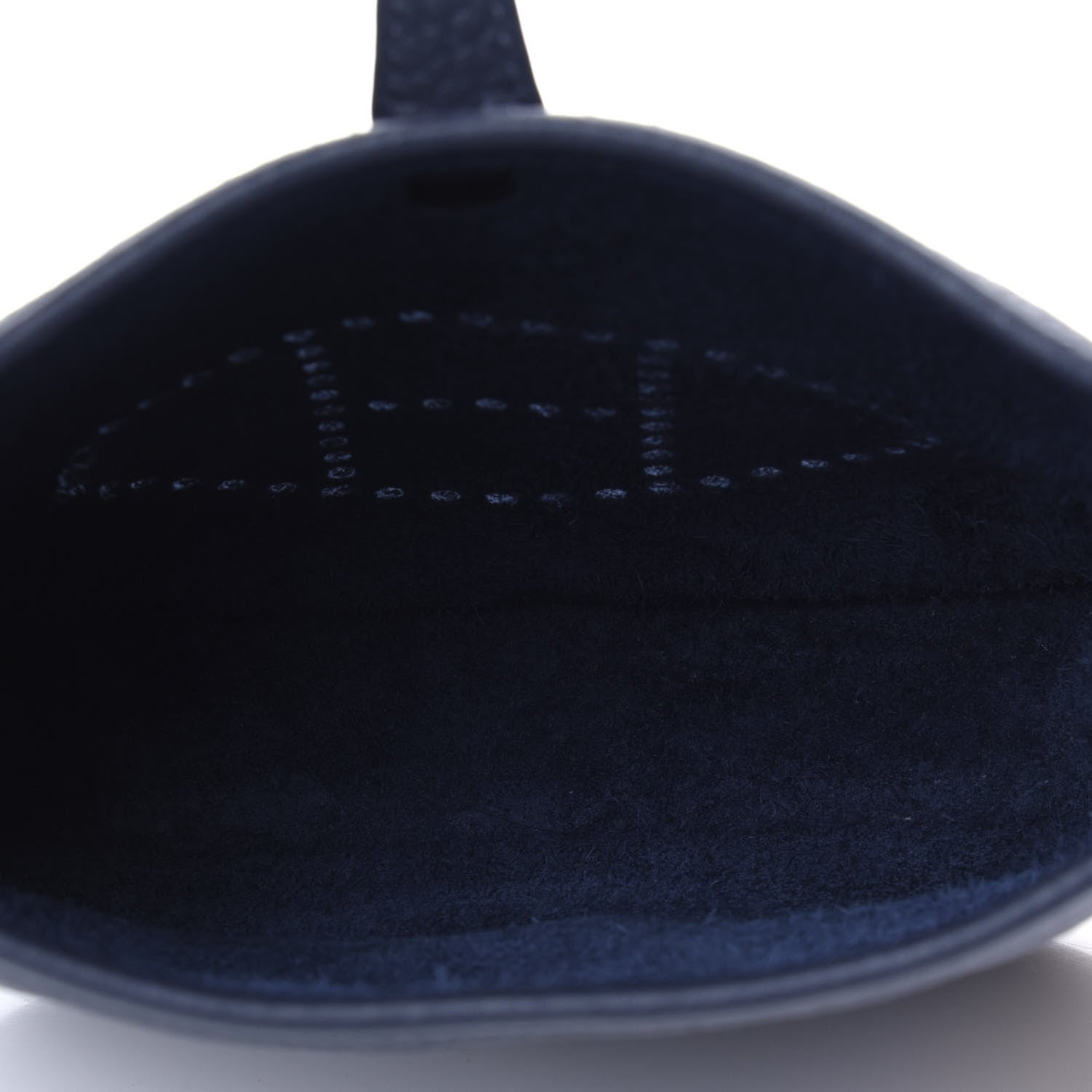 Hermes Taurillon Clemence Evelyne TPM Bleu Encre 5 of 14
