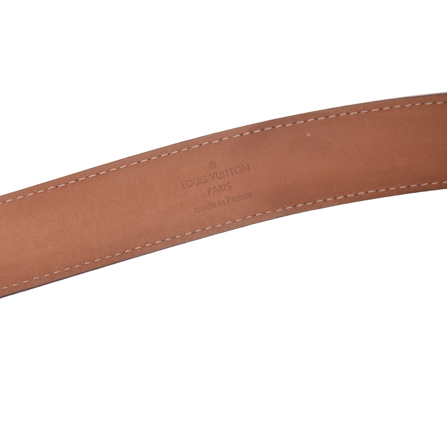 Damier Ebene Tresor Belt 80 32