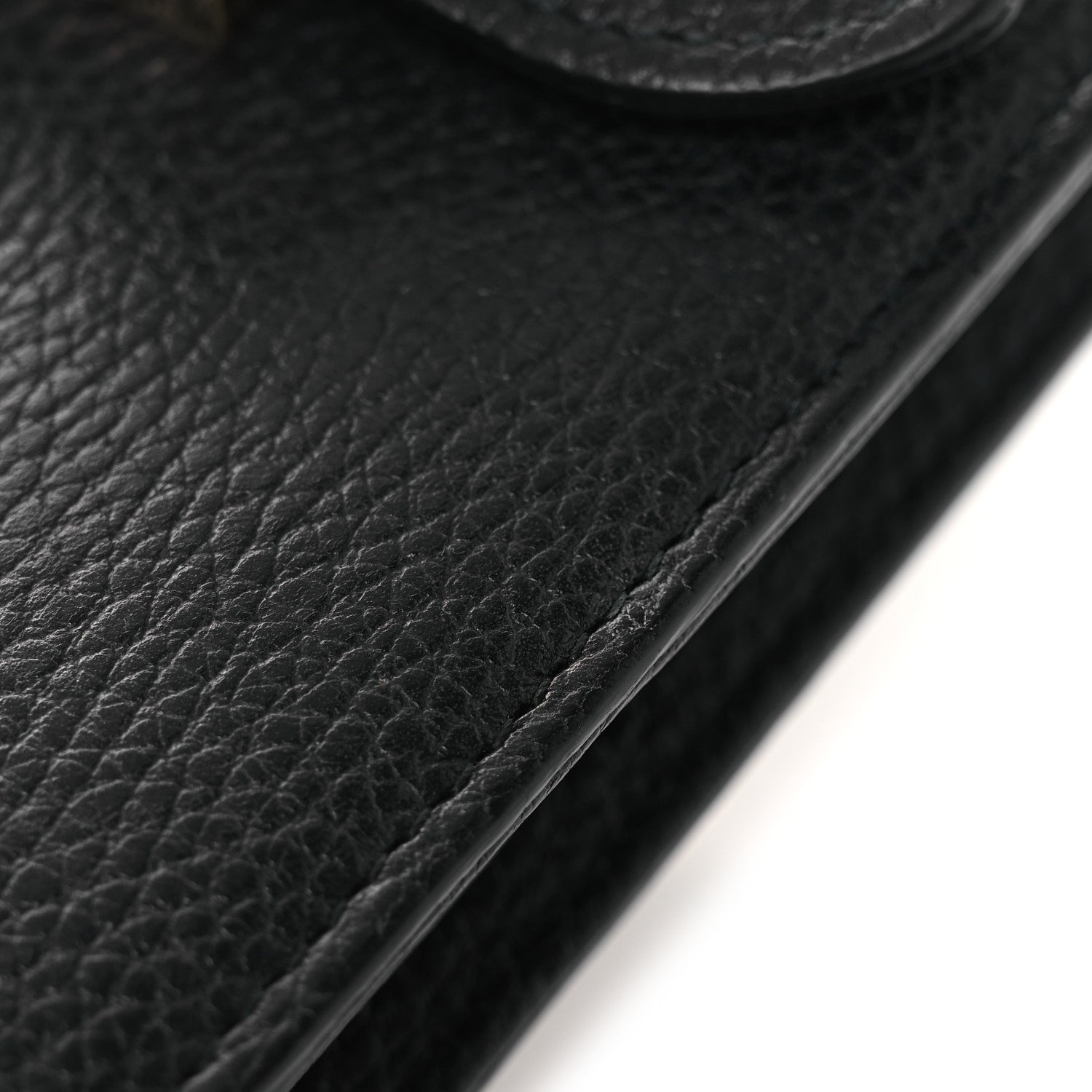 Gucci Dollar Calfskin Interlocking G Shoulder Bag Black 13 of 13