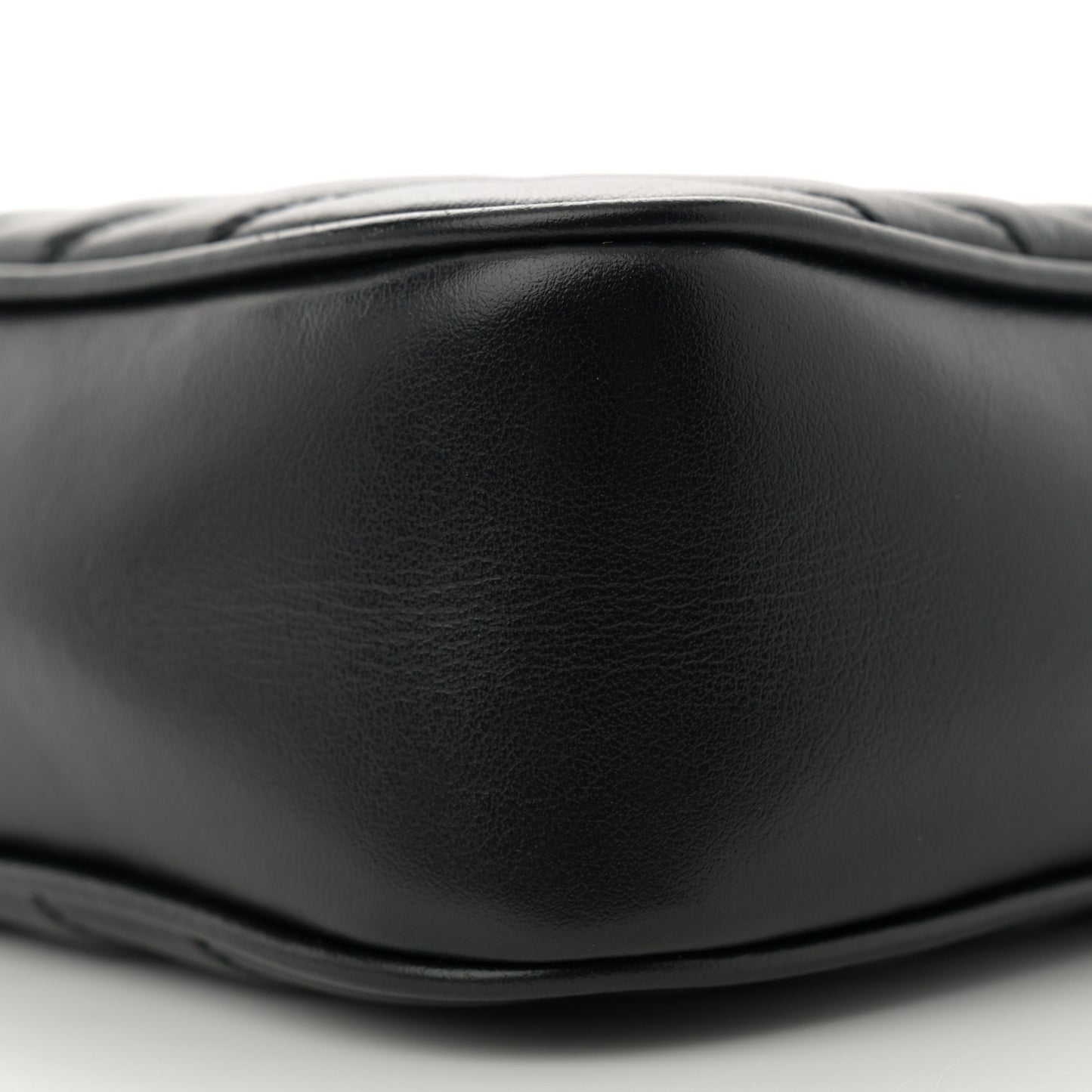Calfskin Matelasse Monogram Lou Camera Bag Black