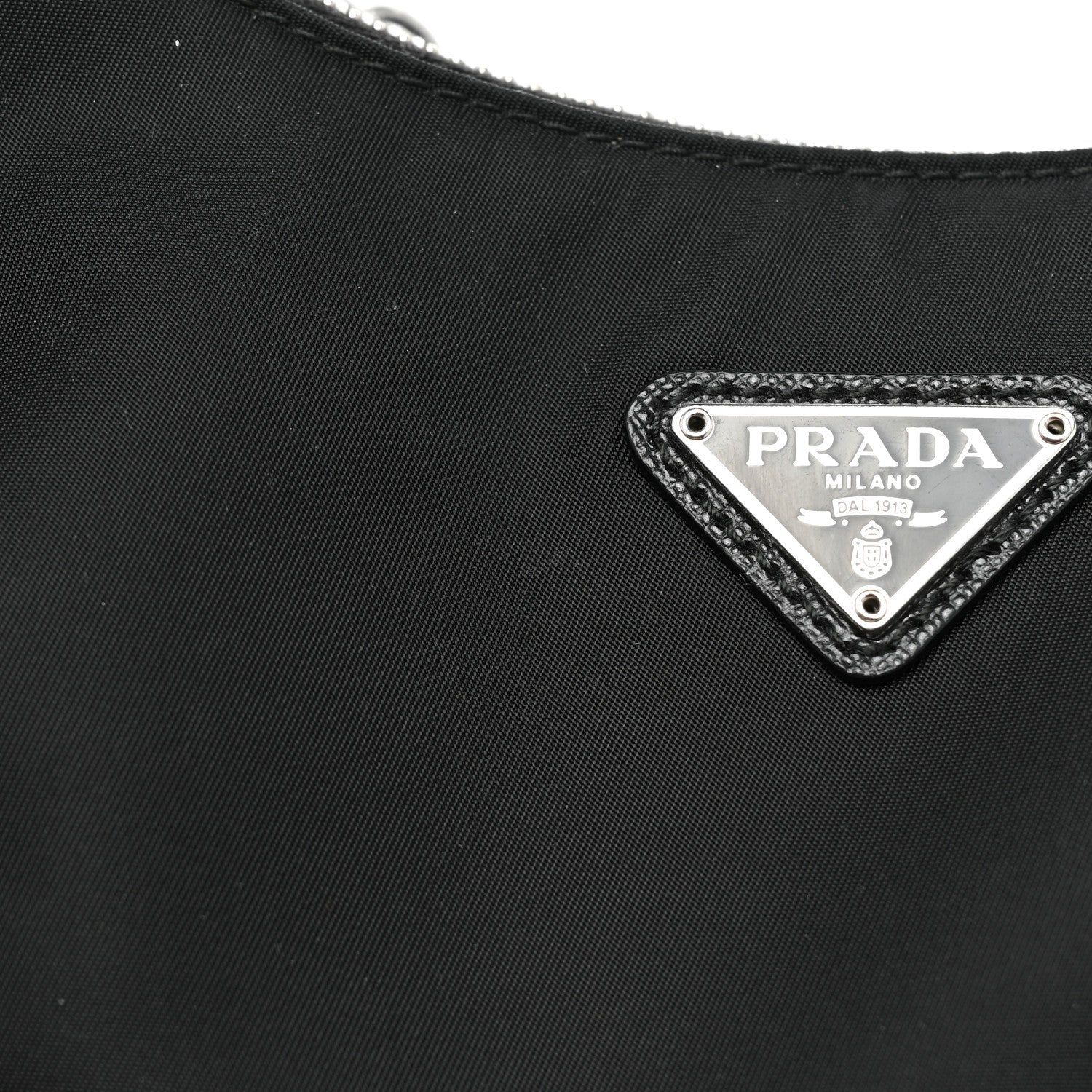 Prada Nylon Re-Edition 2005 Shoulder Bag Black 9 of 9