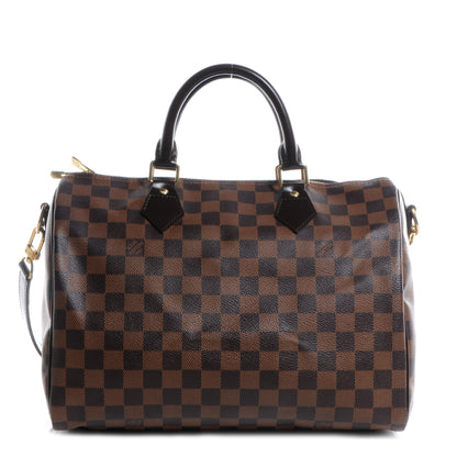 Louis Vuitton Damier Ebene Speedy Bandouliere 30 1 of 8