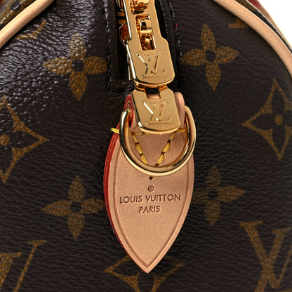 Louis Vuitton Monogram Speedy Bandouliere 20 Black 6 of 12