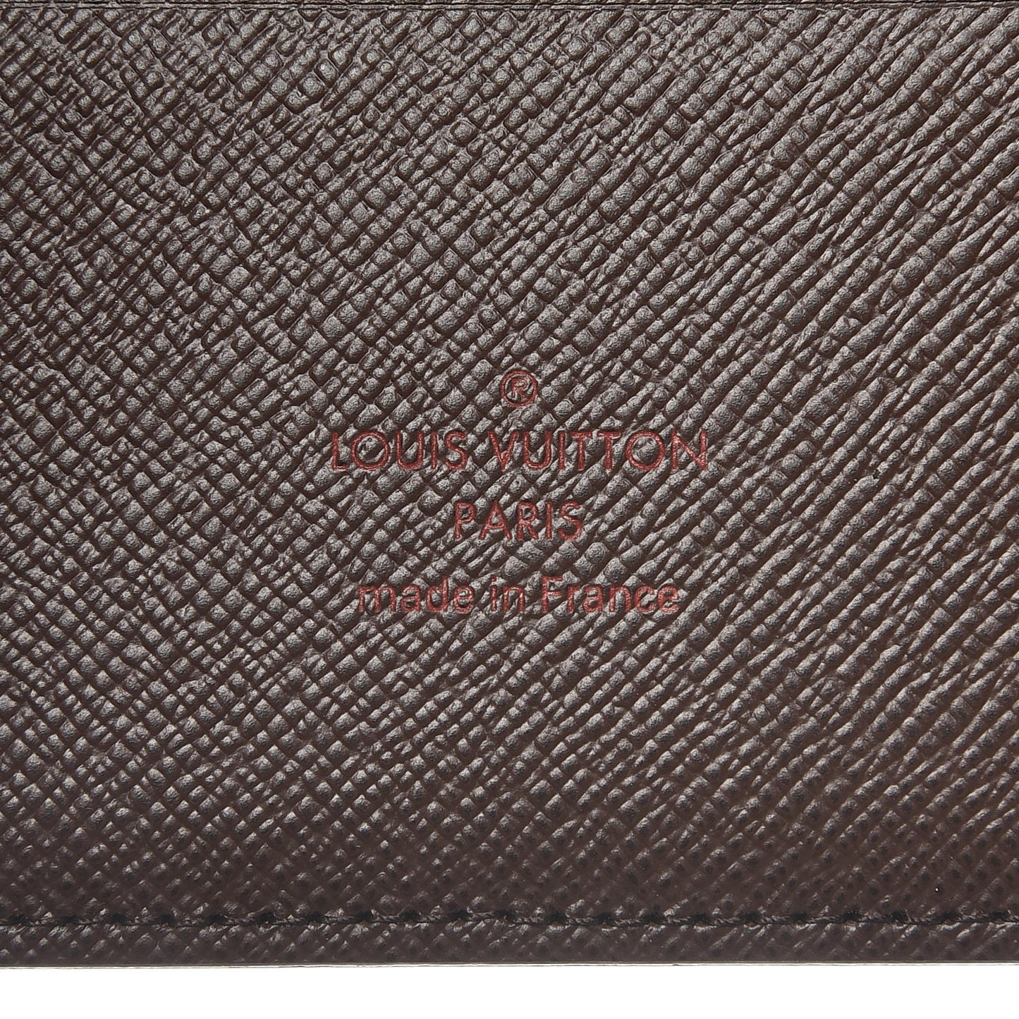 Damier Ebene Large Ring Agenda Cover