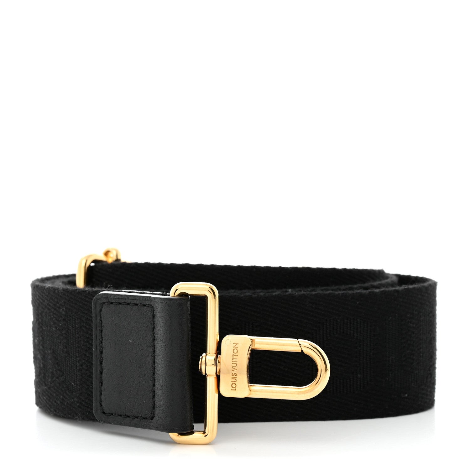 Louis Vuitton Canvas Utility Bandouliere Shoulder Strap Black 1 of 4