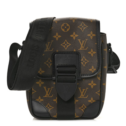 Louis Vuitton Monogram Macassar Archy Messenger PM 1 of 8