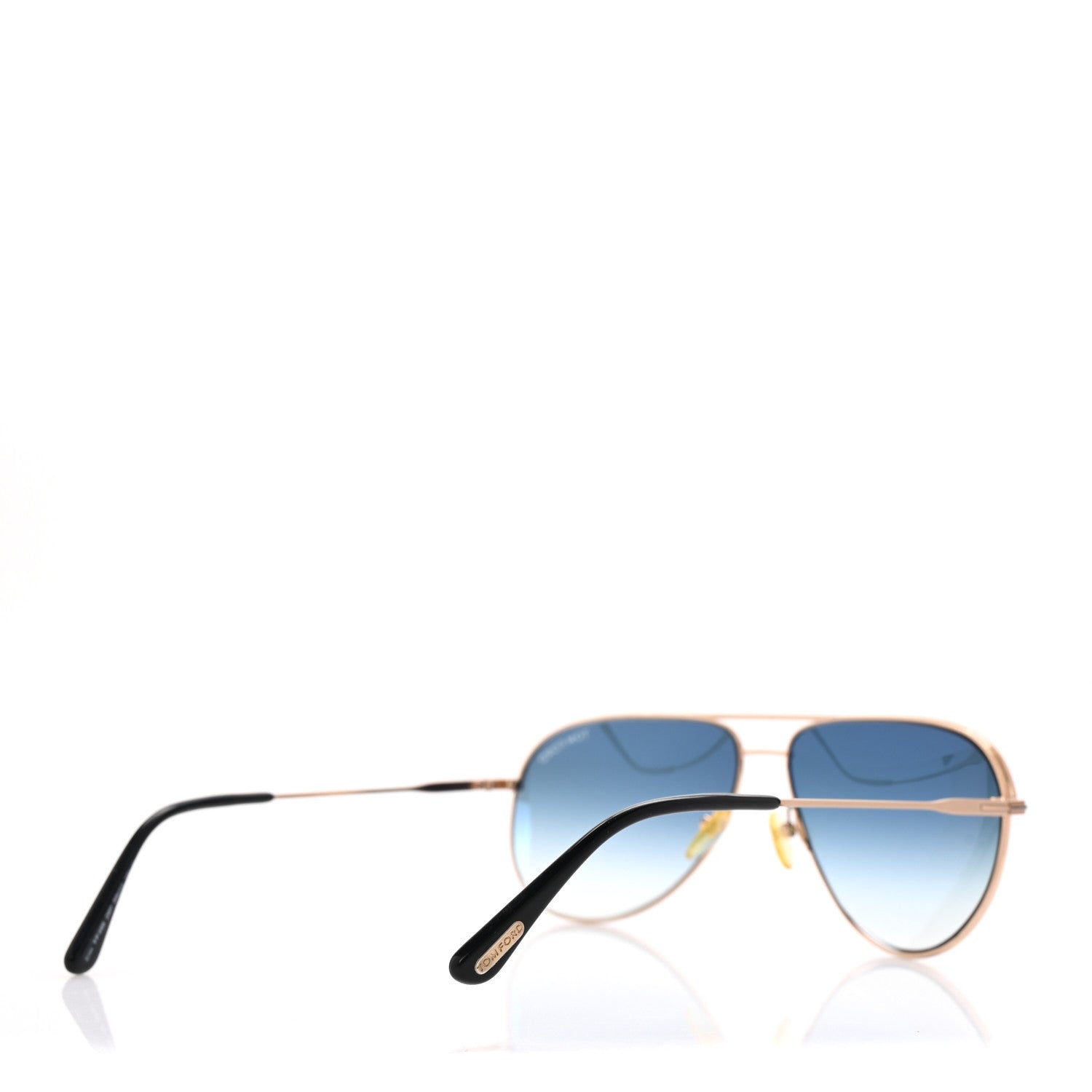 Tom Ford Aviator Erin Sunglasses TF466 Gold 4 of 8