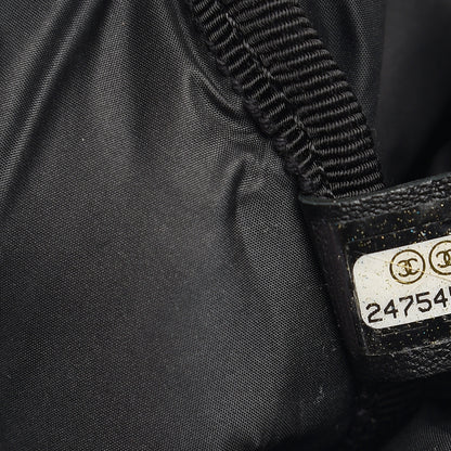 Chanel Nylon Embossed Small Doudoune Backpack Grey 8 of 11