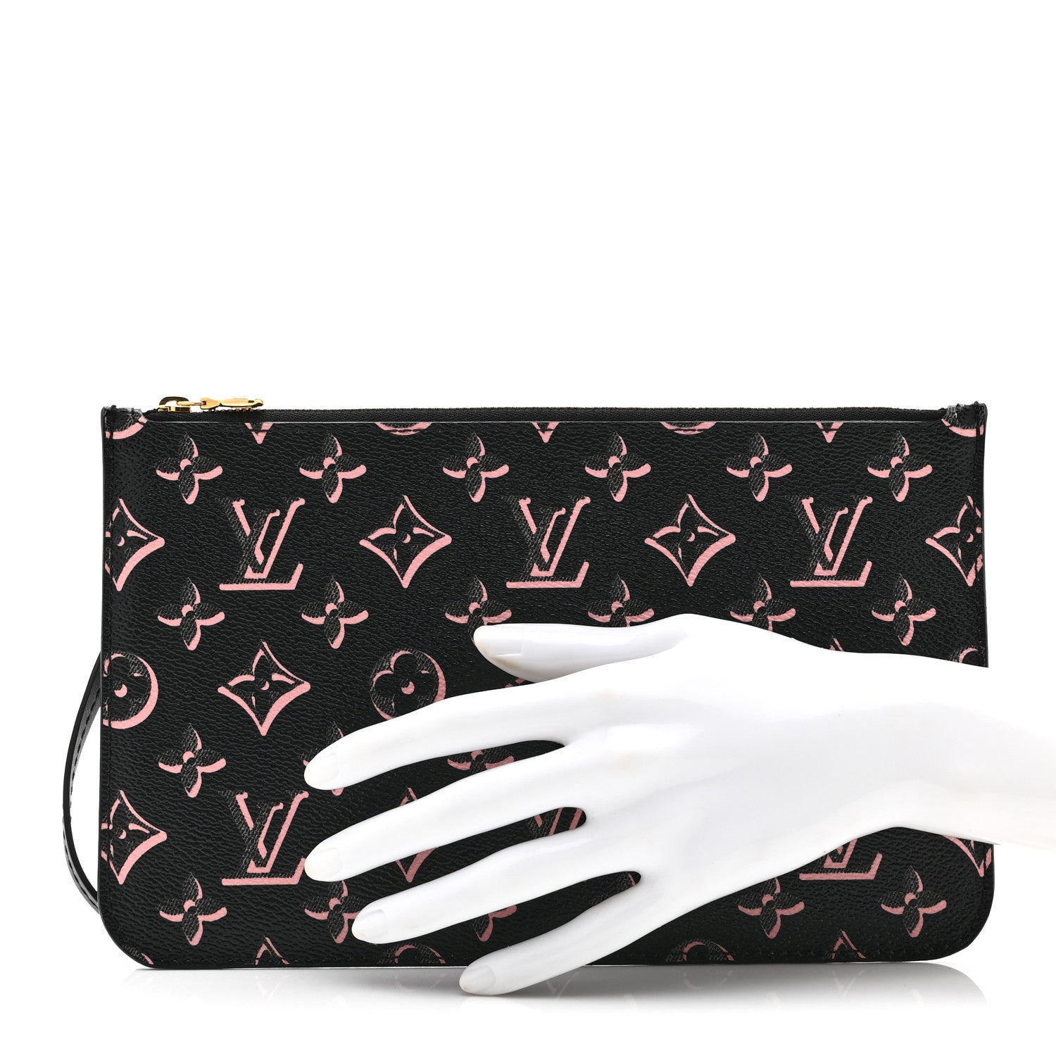 Louis Vuitton Monogram Fall For You Neverfull MM GM Pochette Black 2 of 6