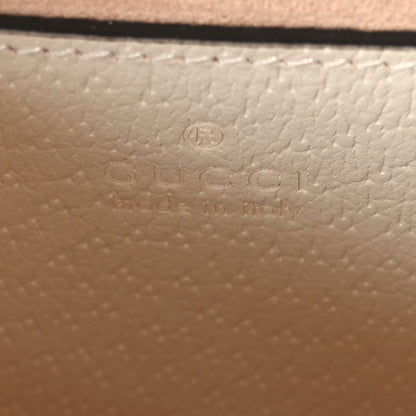 Gucci Textured Calfskin Web Mini Diana Tote Bag Mystic White 6 of 10