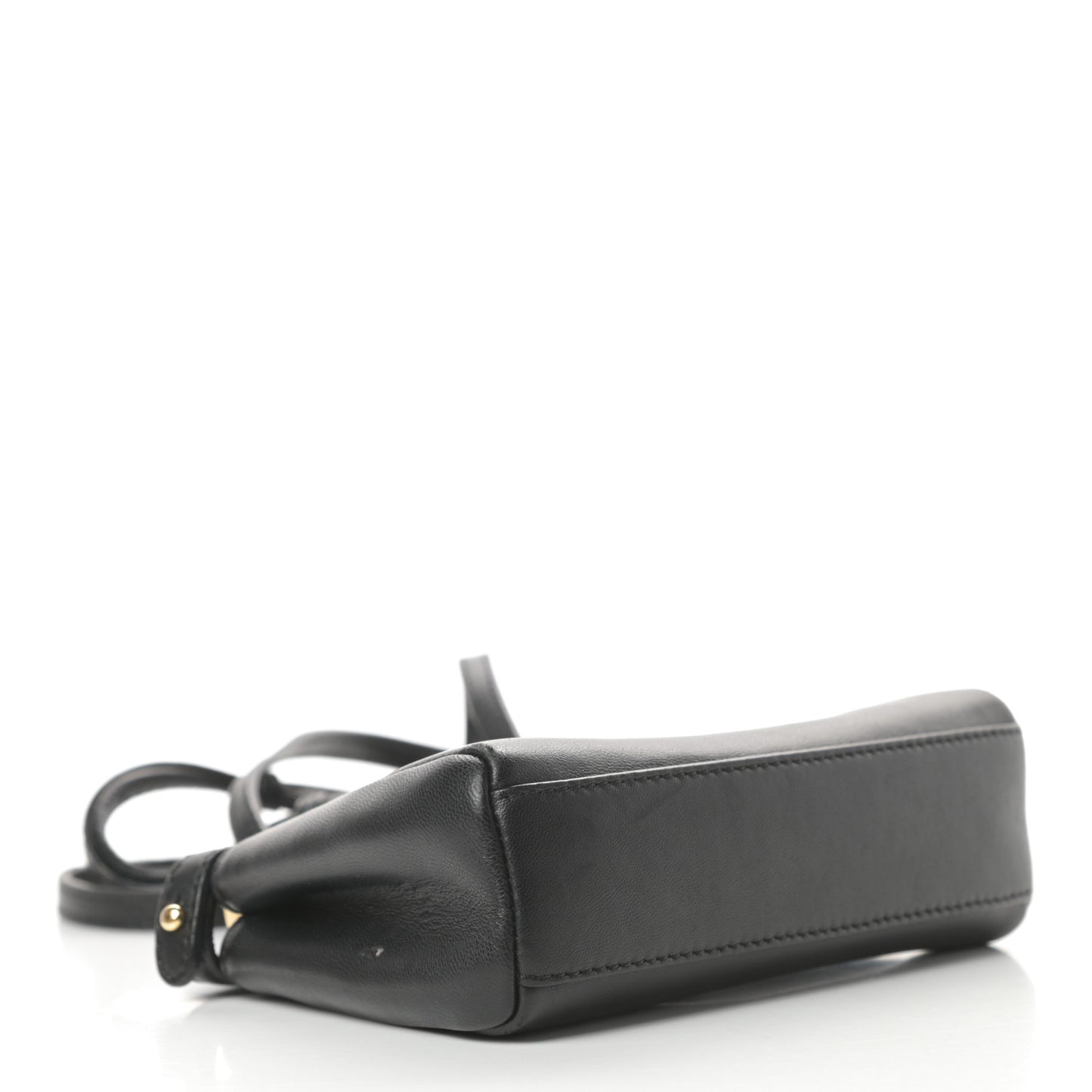 Nappa Micro Peekaboo Iconic Satchel Black