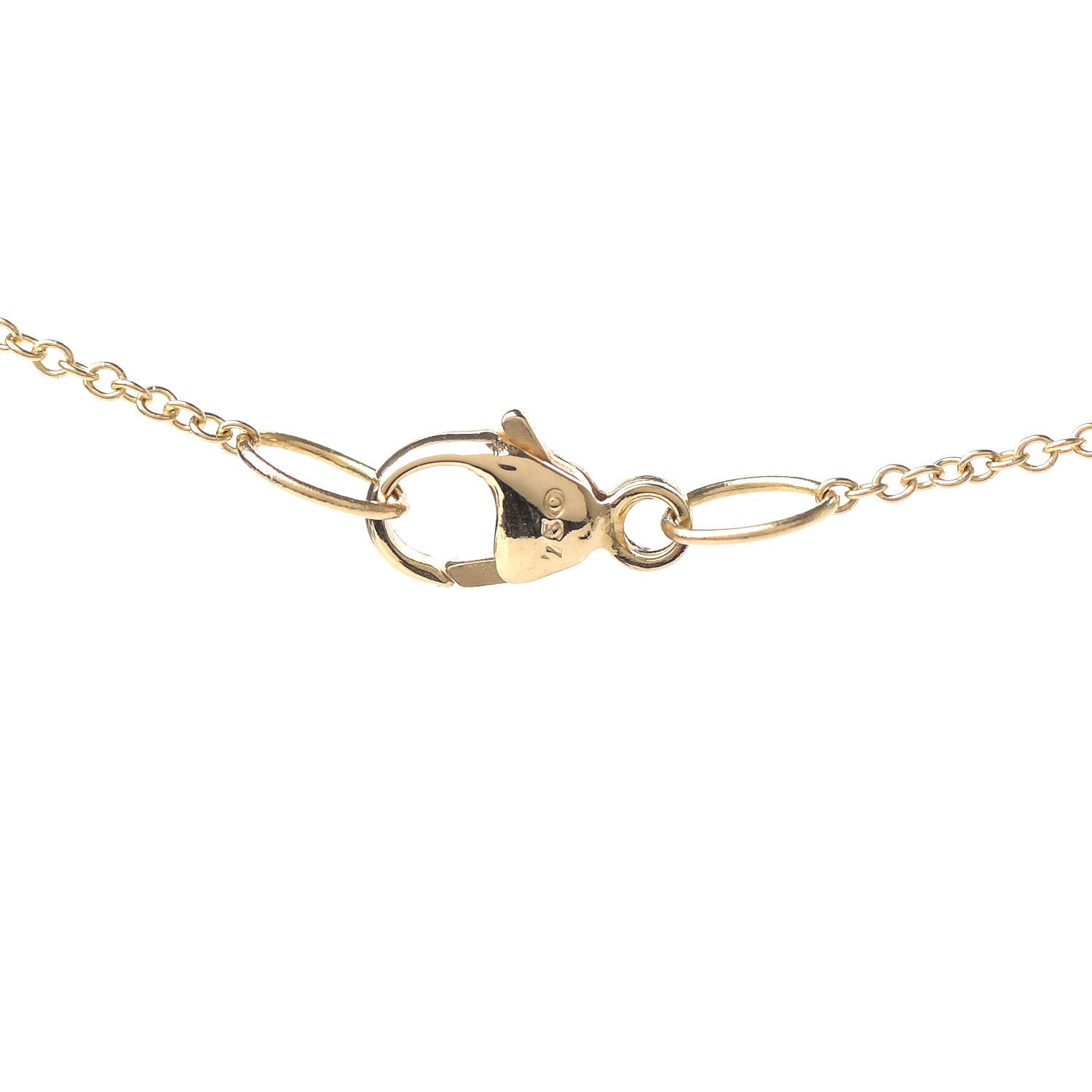 David Yurman 18K Yellow Gold Diamond Cable Collectibles Cross Necklace 5 of 6