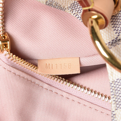 Louis Vuitton Damier Azur Graceful MM Rose Ballerine 7 of 7