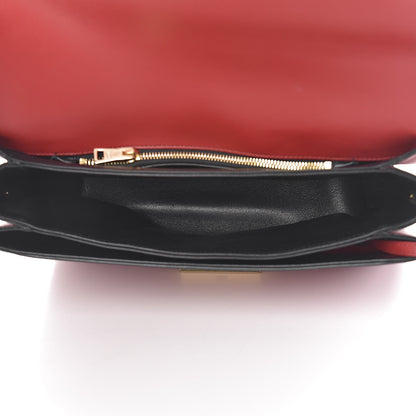 Prada New Calfskin Ingrid Shoulder Bag Rosso 5 of 12