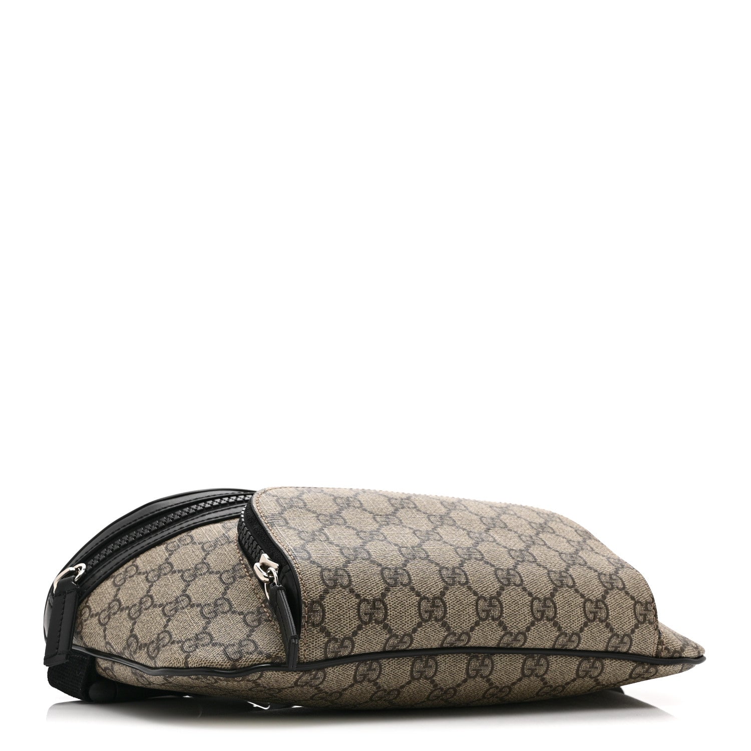 Gucci GG Supreme Monogram Belt Bag Black 4 of 11