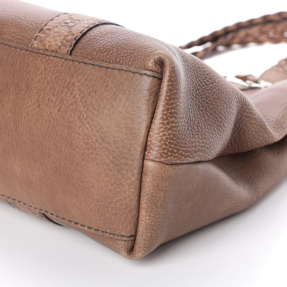 Gucci Calfskin Medium Bamboo Bar Tote Bag Brown 8 of 8