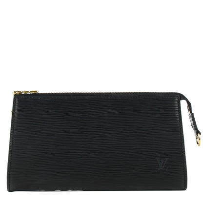 Louis Vuitton Epi Pochette Accessories 21 Black 1 of 7