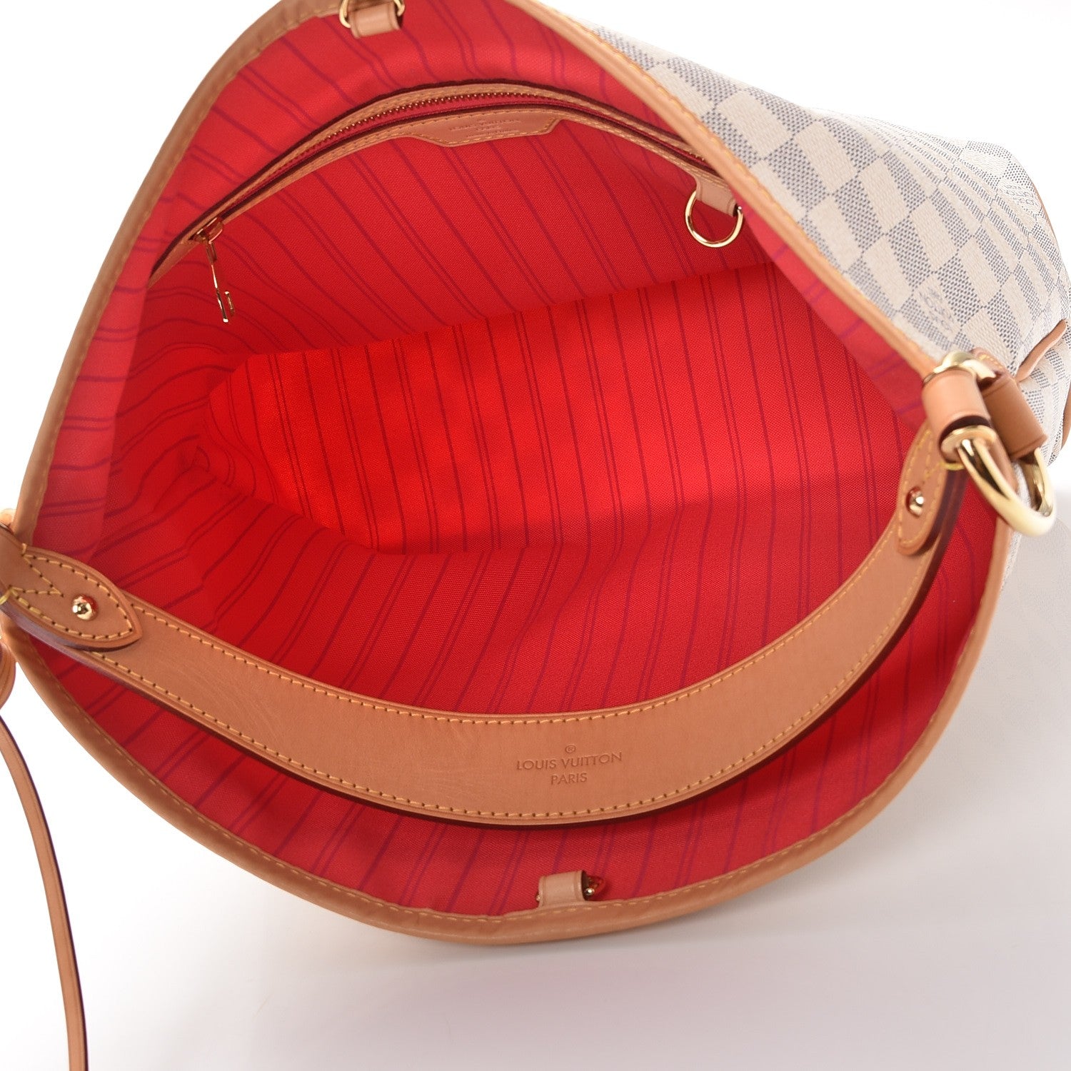 Louis Vuitton Damier Azur Delightful PM Pink 5 of 8