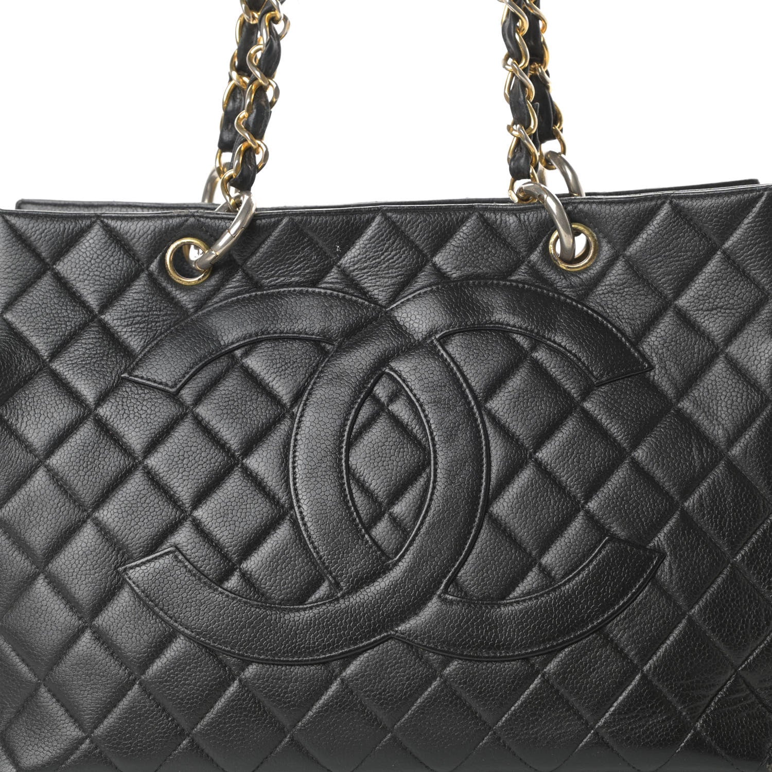 Chanel Caviar Quilted Timeless CC Tote Black 9 of 21