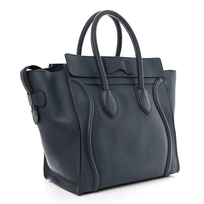 Celine Drummed Calfskin Mini Luggage Orage 3 of 11