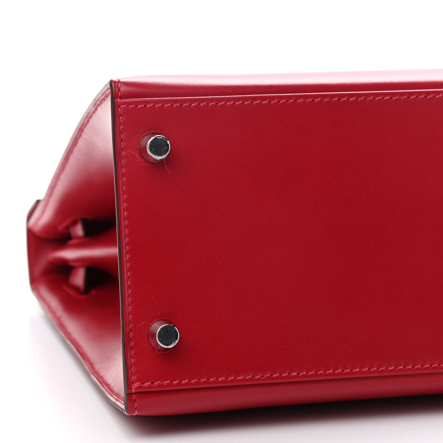Hermes Tadelakt Kelly Sellier 28 Rouge Vif 8 of 12