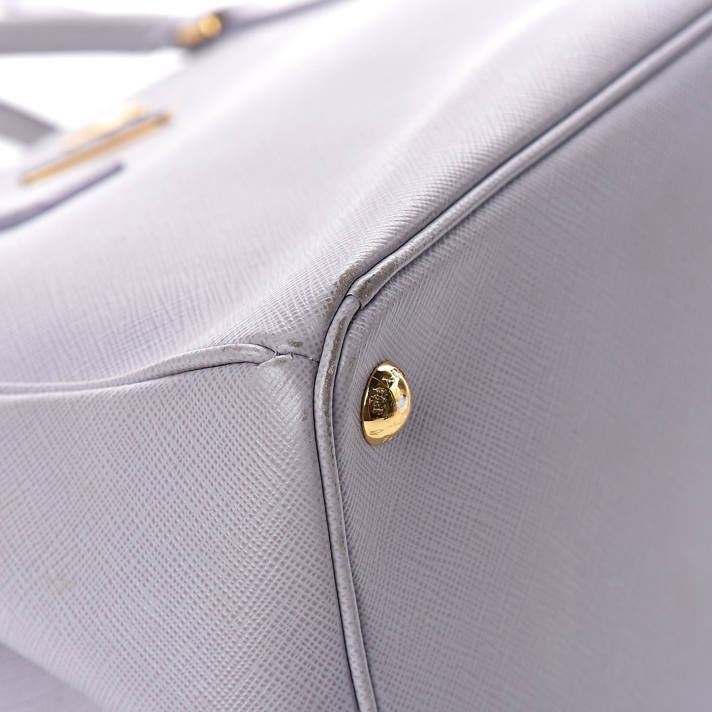Saffiano Small Galleria Double Zip Tote Glicine