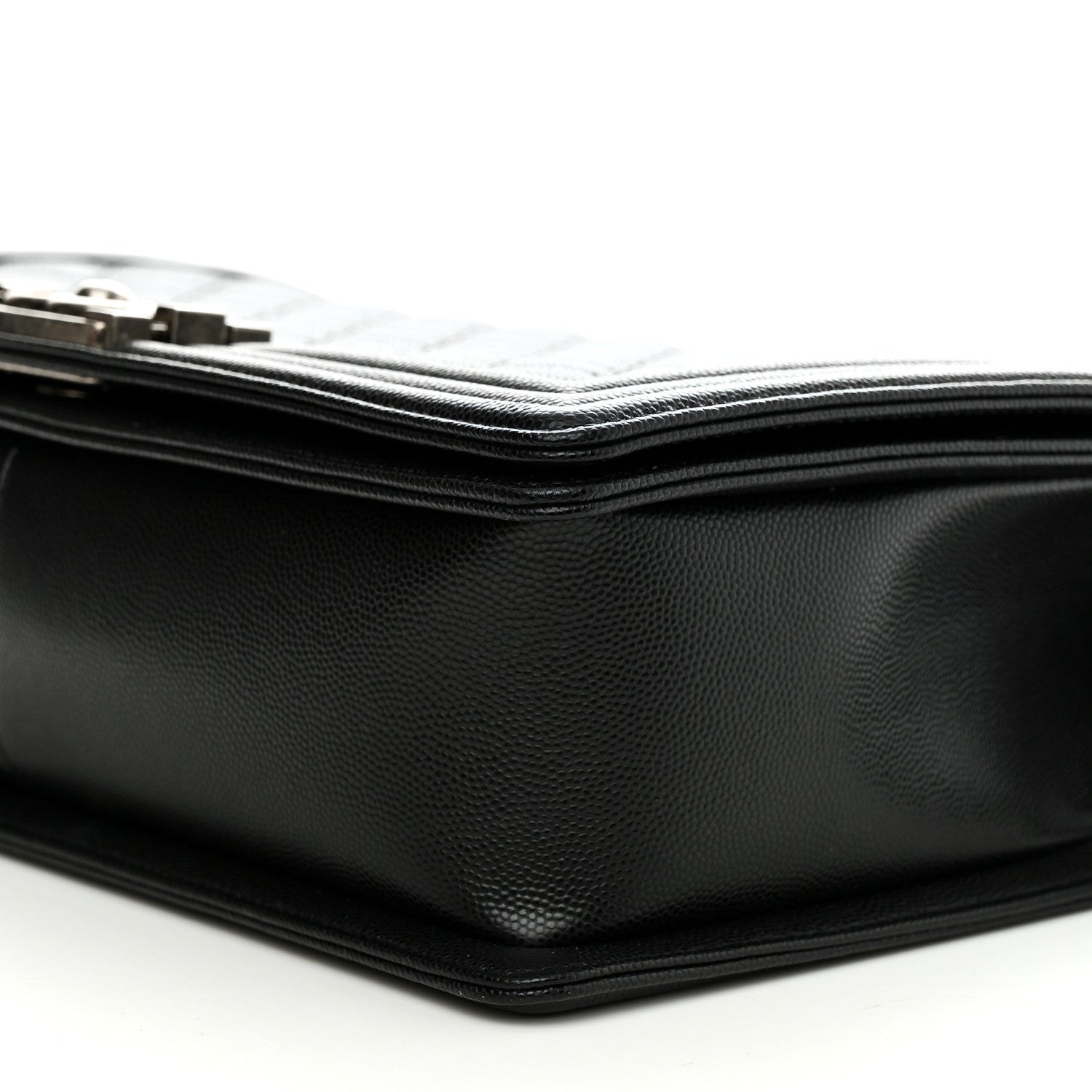 Chanel Caviar Quilted New Medium Boy Flap Black 10 of 11
