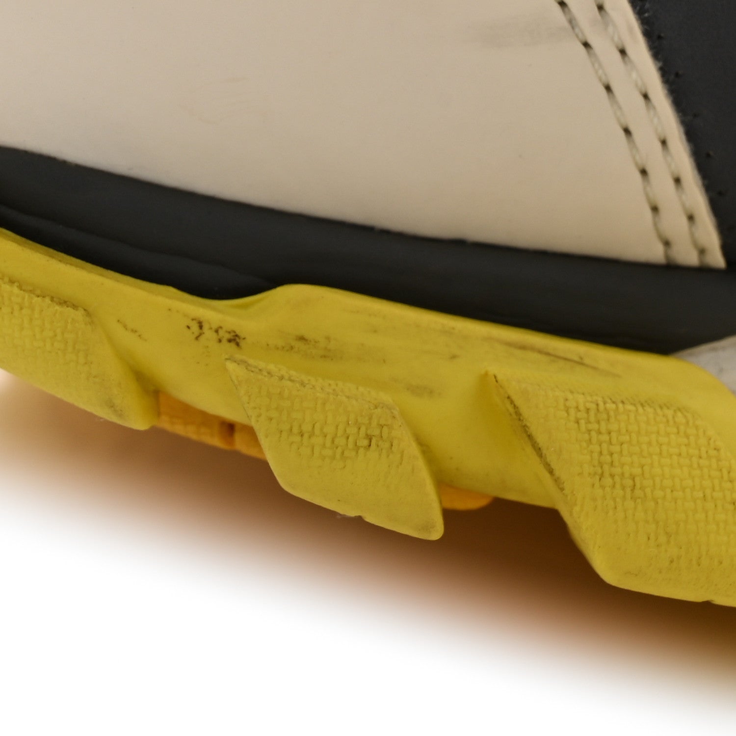 Balenciaga Mesh Nylon Mens Track Sneakers 40 Yellow Black White 18 of 19