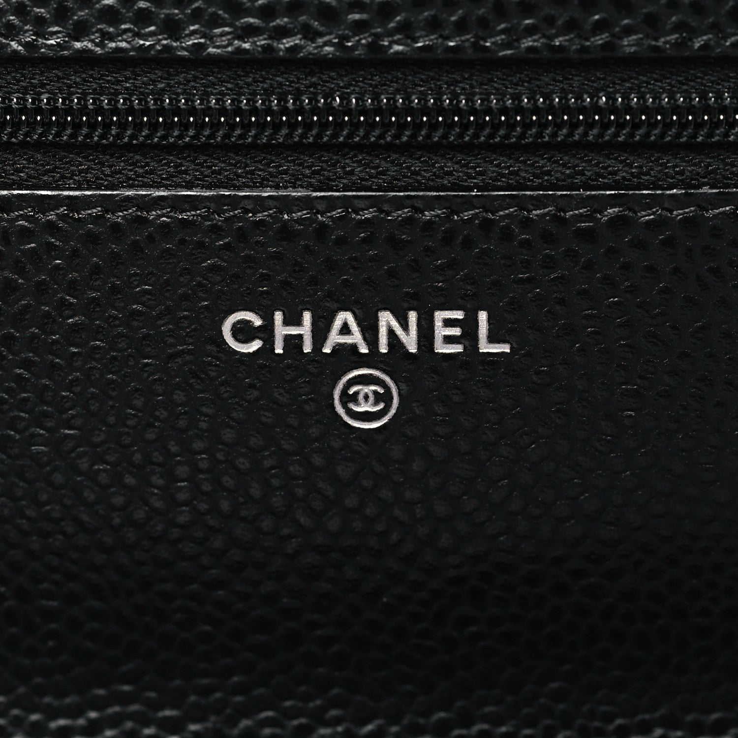 Chanel Caviar Quilted Wallet on Chain WOC Black 6 of 10