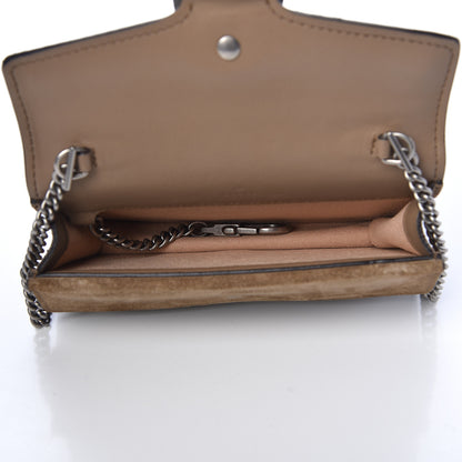 Gucci GG Supreme Monogram Super Mini Dionysus Shoulder Bag Taupe 5 of 10