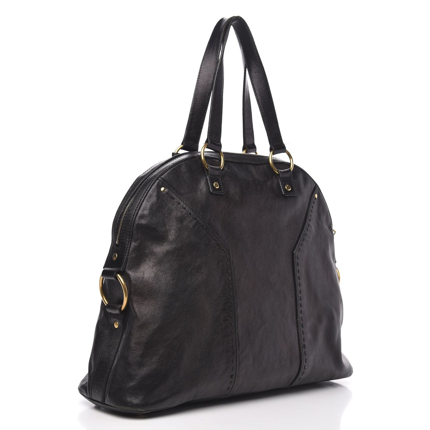 Calfskin Oversized Muse Black