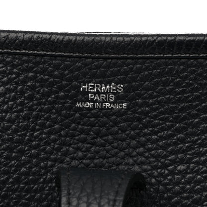 Hermes Taurillon Clemence Amazone Evelyne III GM Bleu Obscur Ultraviolet 6 of 11