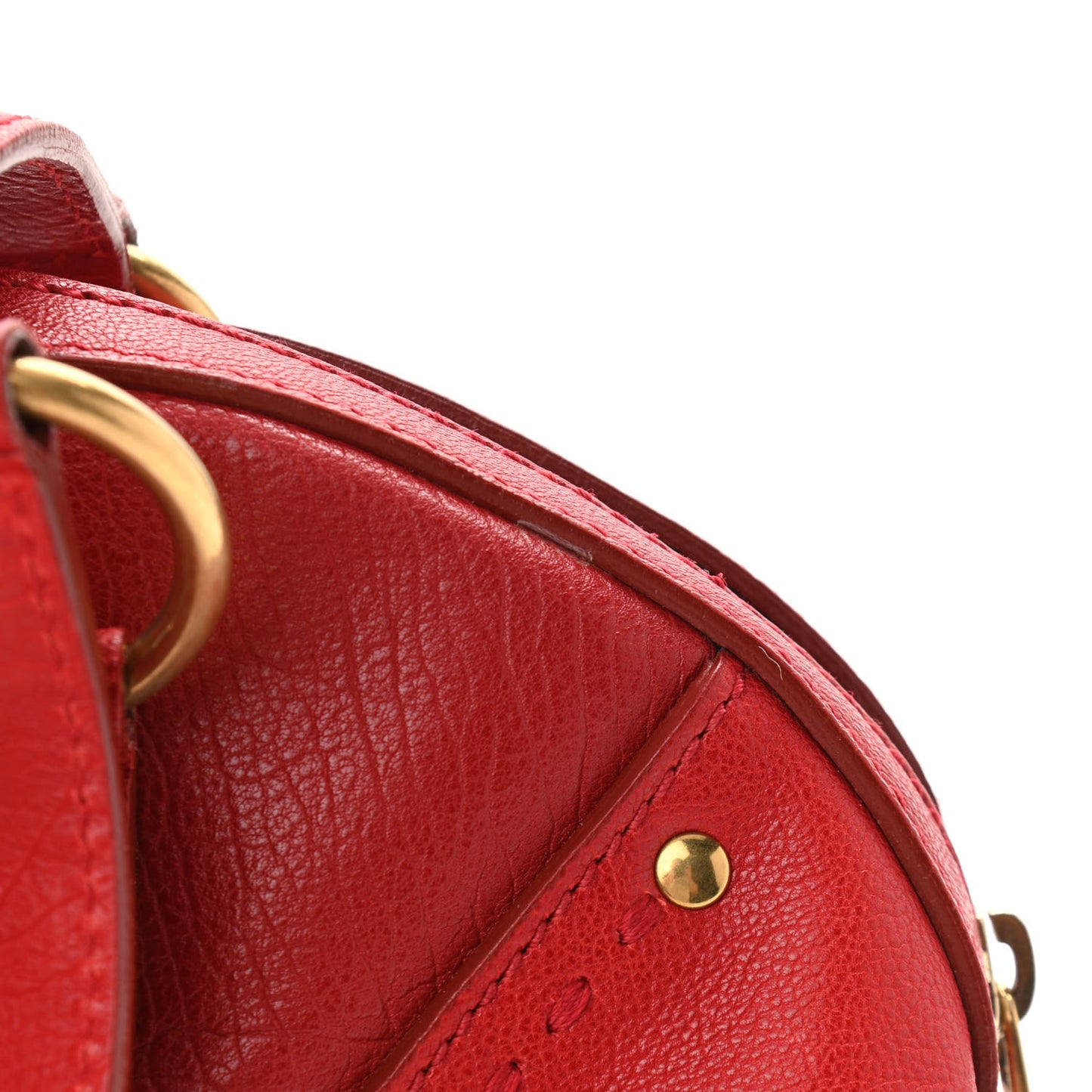 Calfskin Large Muse Red