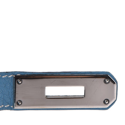Hermes Togo Birkin 35 Blue Jean 20 of 39