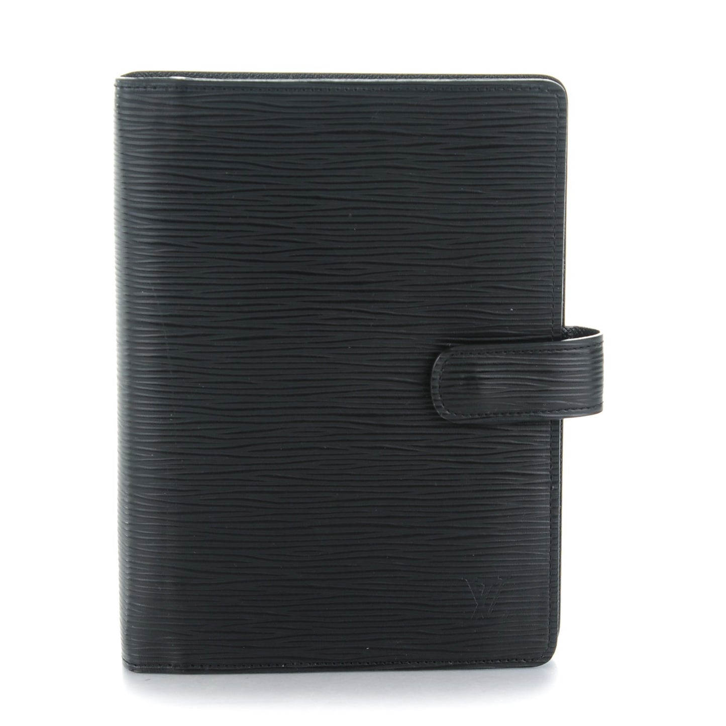 Epi Medium Ring Agenda Cover Black