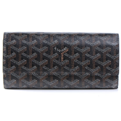 Goyard Goyardine Varenne Long Wallet Black 1 of 7