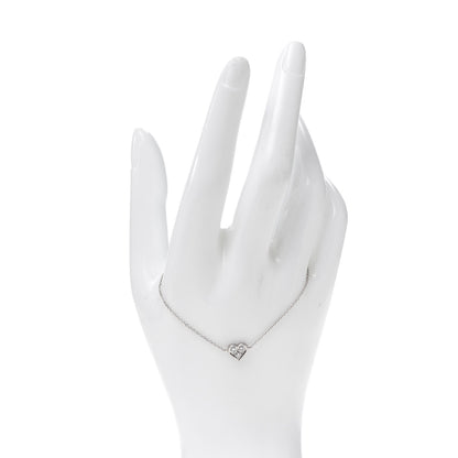 Tiffany Platinum Diamond Hearts Bracelet 2 of 6