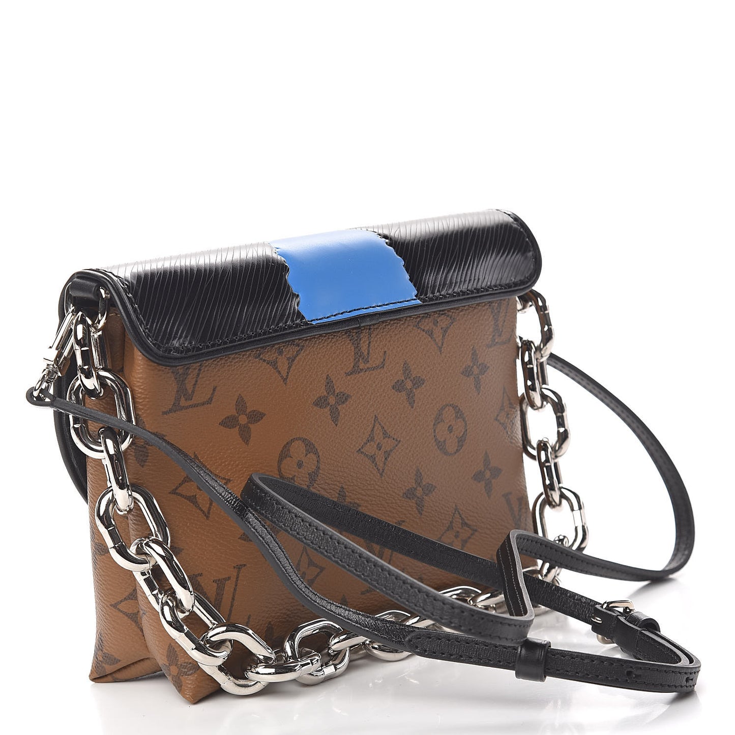 Reverse Monogram Kabuki Pochette Black