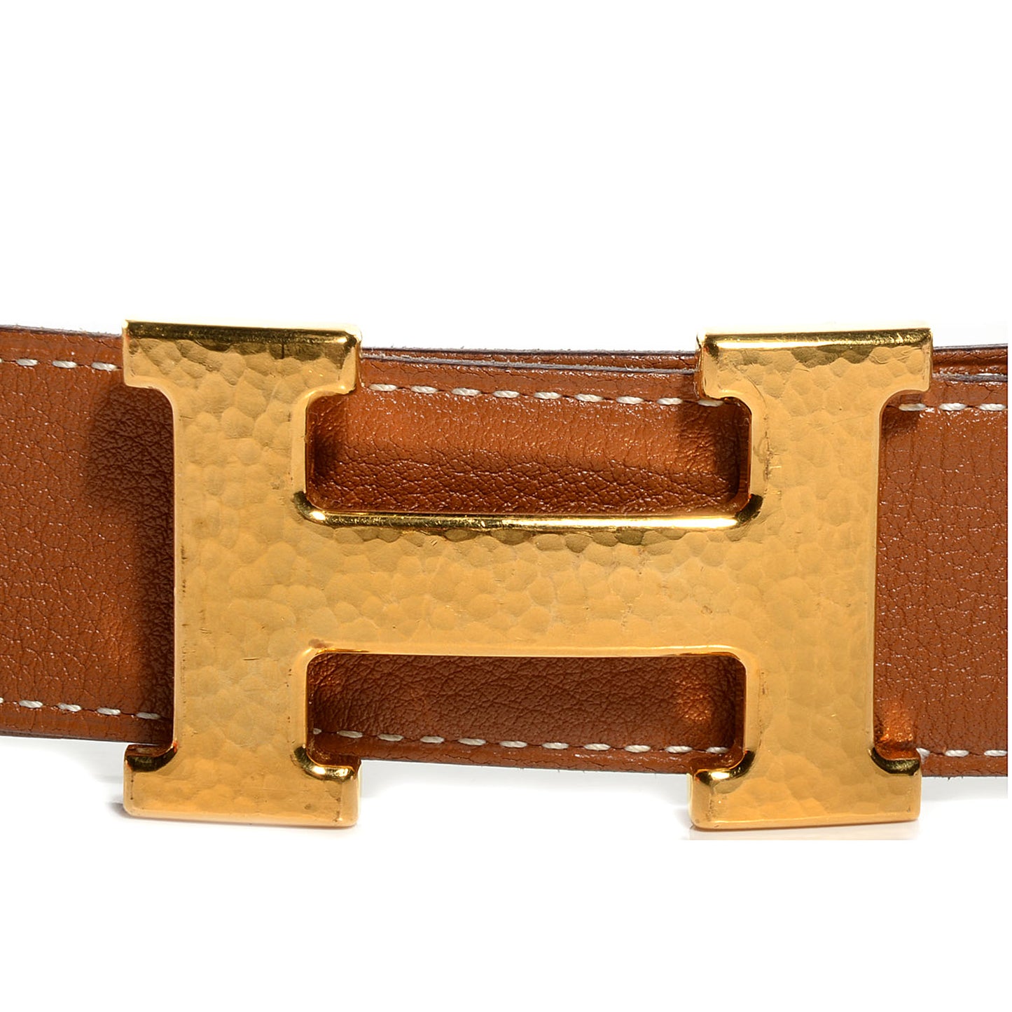 Taurillon Clemence Box Reversible 32mm Constance Martelee H Belt 85 Black Gold