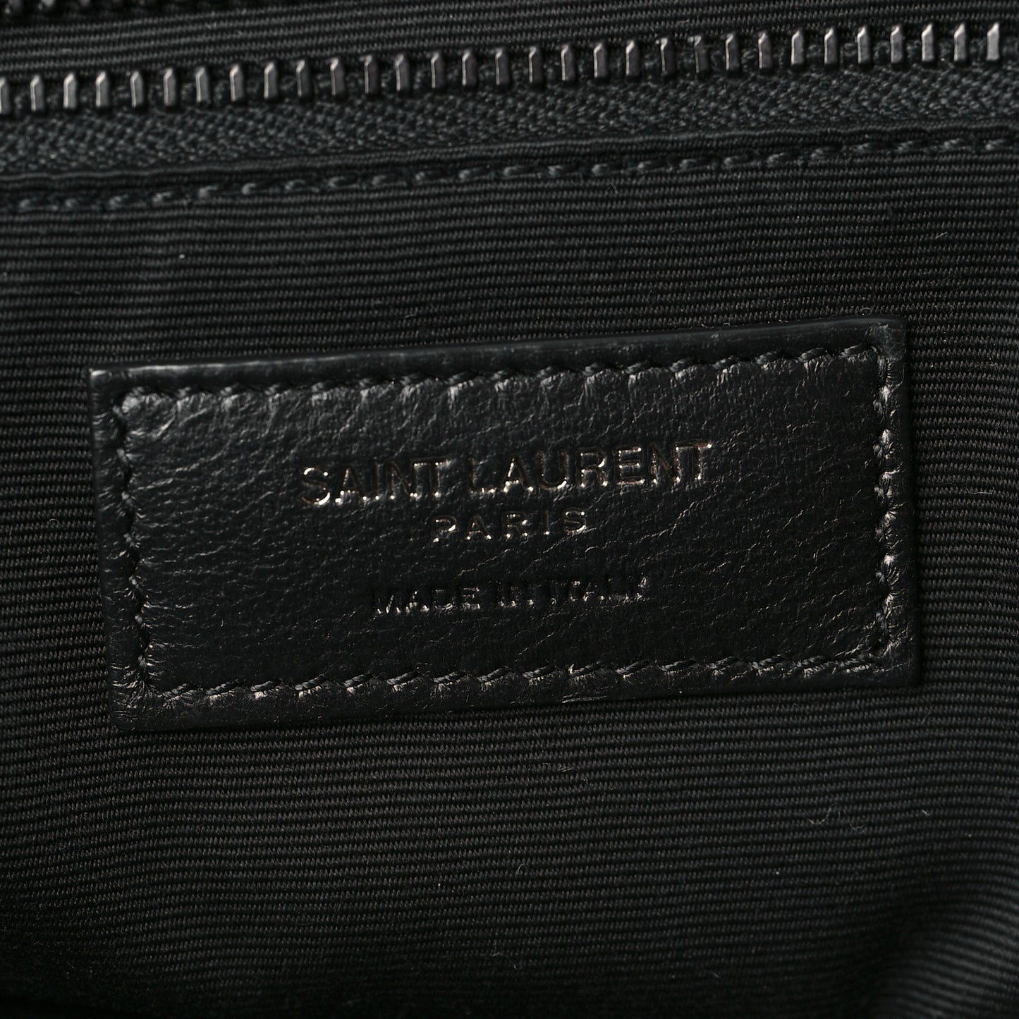 Crinkled Calfskin Matelasse Monogram Medium Niki Chain Satchel Black
