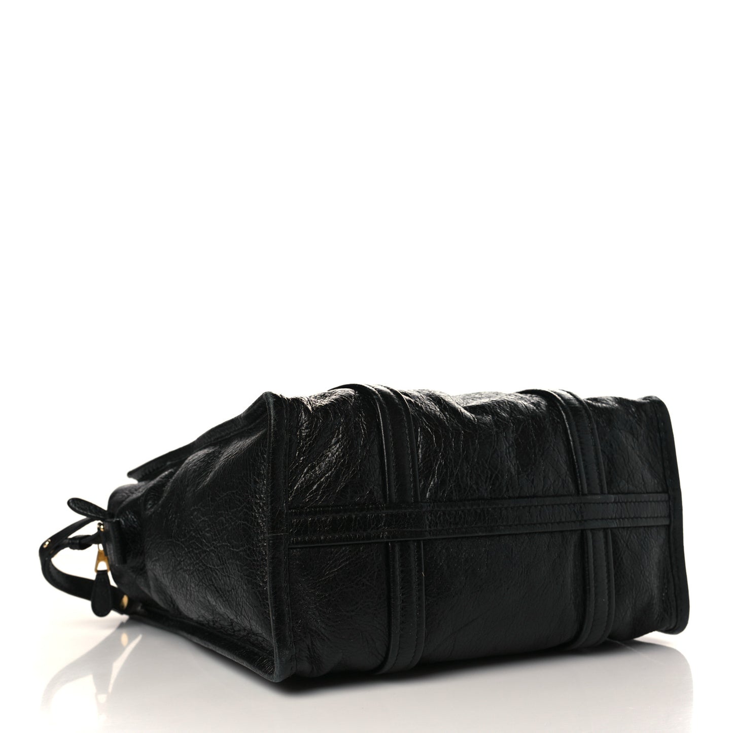 Agneau Small Bazar Shopper Tote Black